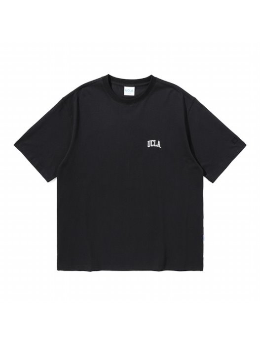 [리뉴얼기념20%] 베이직로고 티셔츠 [Black](UY4ST21_39)