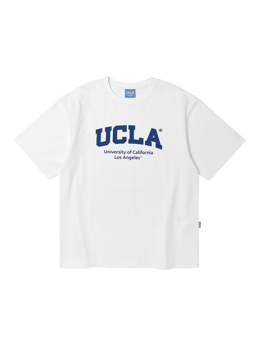 UCLA 로고 반팔티셔츠[WHITE](UZ3ST01_31)