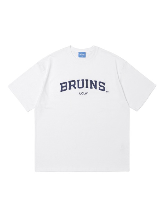 [리뉴얼기념20%] BRUINS 로고 아트웍 반팔 티셔츠[WHITE](UZ5ST24_31)
