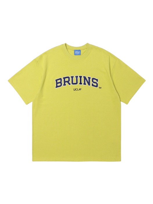 [리뉴얼기념20%] BRUINS 로고 아트웍 반팔 티셔츠[MUSTARD](UZ5ST24_79)