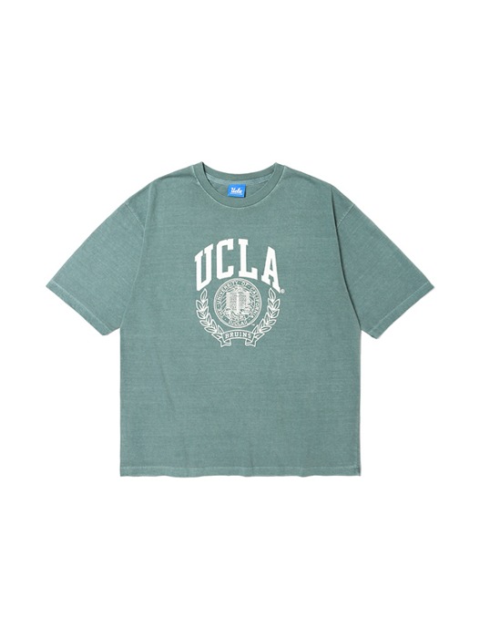 [리뉴얼기념20%] 남성 피그먼트 기본 티셔츠[GREEN](UZ7ST13_66)