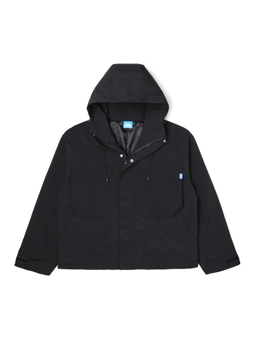 [리뉴얼기념20%] 남성 고프코어 후드 재킷[BLACK](UZ8UJ04_39)