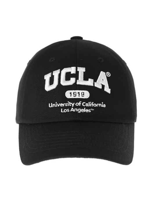 [리뉴얼기념20%] UCLA 볼륨 자수 볼캡[BLACK](UZ9AC01_39)