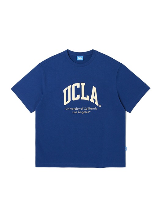남여공용 리사이클 베이직 라운드 티셔츠[DK-BLUE](UA4ST92_A4)
