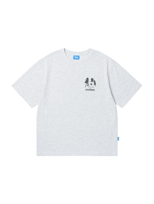 남여공용 마운틴 반소매 티셔츠[L-M-GREY](UA5ST83_12)