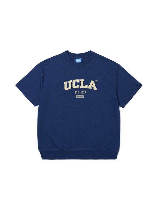남녀공용 미니쮸리 반팔 라운드 티셔츠[DK-BLUE](UA4ST90_A4)